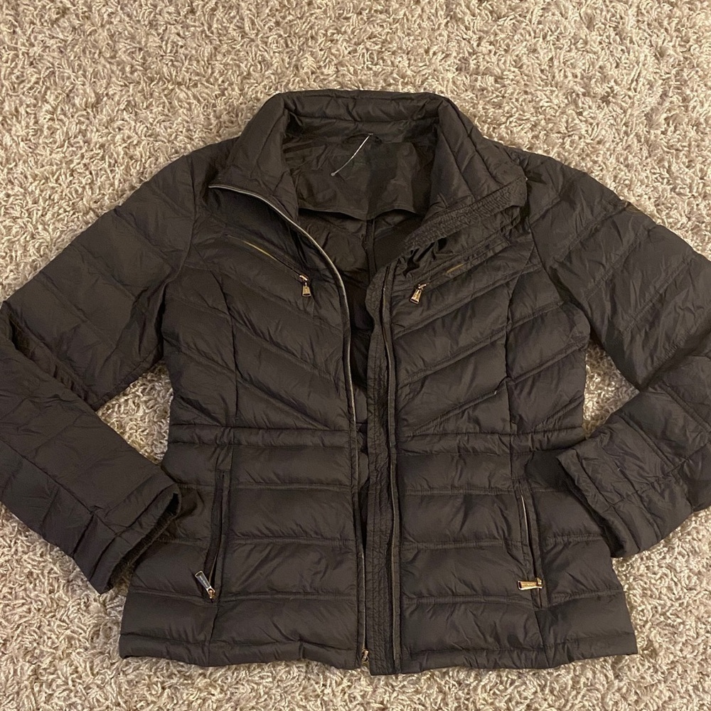 Michael Kors Black Puffer Jacket size medium